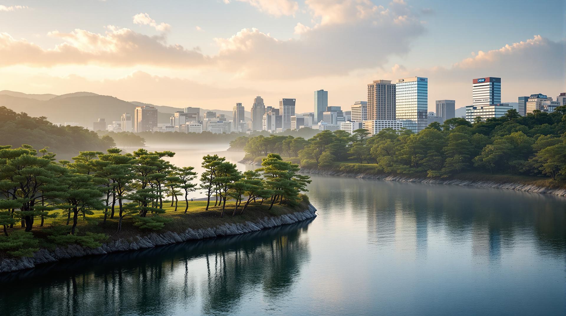 울산 지역 풍경 — 안동 세심사로 오시는 길